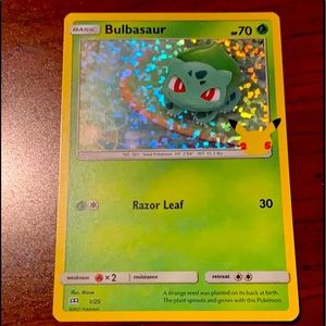 25th Anniversary Holo Bulbasur